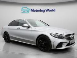 Silver Used 2019 Mercedes C220 AMG line Sedan | £17,000 (Good price)