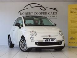White Used 2014 Fiat 500 Hatchback | £3,995 (Fair price)