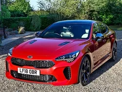 Hi chroma red Used 2018 Kia Stinger Sedan | £23,750 (A bit pricey)