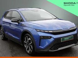 Race blue metallic Used 2025 Skoda Elroq SportLine SUV | £36,795 (Expensive)
