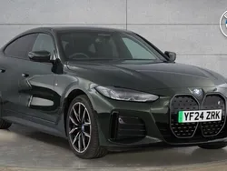 Green Used 2024 BMW i4 M Sport Sedan | £43,999 (Fair price)