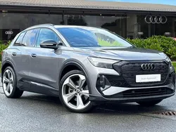 Grey Used 2024 Audi Q4 e-tron Black Edition SUV | £34,450 (Fair price)