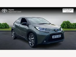 Green Used 2022 Toyota Aygo Hatchback | £13,216 (Fair price)