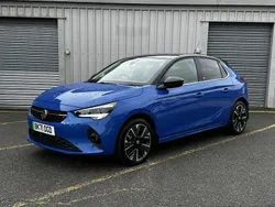 Blue Used 2021 Vauxhall Corsa-e Elite Hatchback | £10,100 (Fair price)