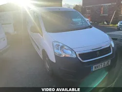 White Used 2017 Peugeot Partner S MPV | £8,995