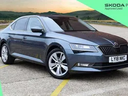 Quartz grey Used 2018 Skoda Superb Executive Hatchback | £12,900 (Good price)