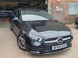 Black Used 2018 Mercedes A200 AMG line Hatchback | £12,480 (Super price)