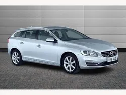 Bright silver Used 2018 Volvo V60 SE Lux Estate | £11,790