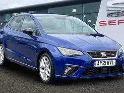 Blue Used 2021 Seat Ibiza FR Hatchback | £12,054 (Fair price)