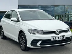 Pure white New 2024 VW Polo Life Hatchback | £18,350 (Fair price)