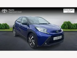 Blue Used 2022 Toyota Aygo Hatchback | £12,374 (Fair price)