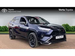 Blue Used 2024 Toyota RAV4 Hybrid Sport SUV | £37,185 (Super price)