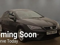 Black Used 2018 Seat Leon FR Hatchback | £9,529 (Fair price)