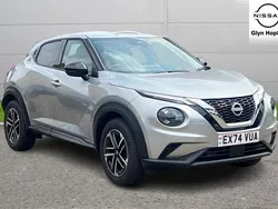 Silver Used 2024 Nissan Juke N-Connecta SUV | £19,652 (Fair price)