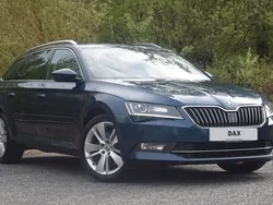 Blue Used 2018 Skoda Superb SE L Executive Estate | £11,364 (Good price)