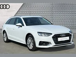 White New 2024 Audi A4 Sport Estate | £27,678 (Good price)