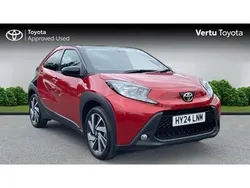 Red Used 2024 Toyota Aygo Hatchback | £13,017 (Fair price)