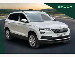 White Used 2019 Skoda Karoq SE SUV | £18,900 (Fair price)