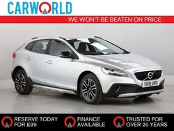 Silver Used 2018 Volvo V40 CC Estate | £10,400 (Fair price)