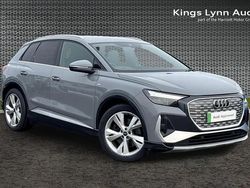 Grey Used 2023 Audi Q4 e-tron S-Line SUV | £26,661 (Expensive)