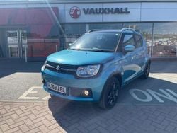 Blue/black Used 2018 Suzuki Ignis SZ-T Hatchback | £7,222 (Fair price)