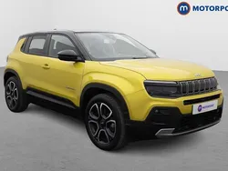 Yellow/black Used 2024 Jeep Avenger EV Summit SUV | £18,599 (Expensive)