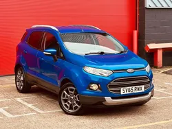 Blue Used 2015 Ford Ecosport Titanium SUV | £4,599 (Fair price)