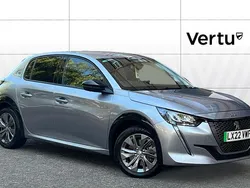 Grey Used 2022 Peugeot e-208 Allure Premium Hatchback | £12,699 (Fair price)