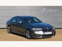 Blue Used 2017 BMW 520 M Sport Sedan | £16,895 (Fair price)