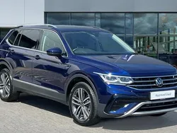 Blue Used 2024 VW Tiguan Allspace Elegance SUV | £32,954 (A bit pricey)