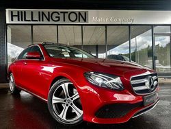 Red Used 2017 Mercedes E220 Premium Sedan | £15,595 (Fair price)