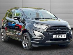 Agate black Used 2022 Ford Ecosport ST-Line SUV | £12,250 (Fair price)