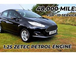 Black Used 2013 Ford Fiesta Zetec Hatchback | £6,695 (Expensive)