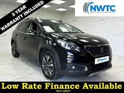 Black Used 2017 Peugeot 2008 Allure SUV | £7,395 (Fair price)