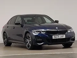 Blue Used 2021 BMW 330e M Sport Sedan | £27,498 (Expensive)