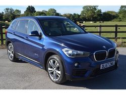 Blue Used 2017 BMW X1 Sport Line SUV | £15,989 (Fair price)