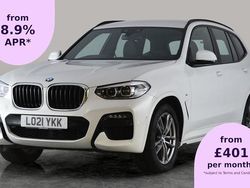 White Used 2021 BMW X3 M Sport SUV | £26,923 (Super price)