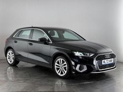 Black Used 2022 Audi A3 Sportback e-tron Sport Sedan | £20,750 (Fair price)