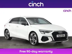 White Used 2021 Audi A3 Comfort Hatchback | £23,849 (Expensive)