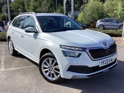 Moon white metallic Used 2023 Skoda Kamiq SE SUV | £13,995 (Fair price)