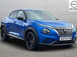 Blue Used 2024 Nissan Juke Tekna SUV | £23,802 (Expensive)