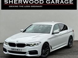 White Used 2020 BMW 520 M Sport Sedan | £17,490 (Good price)