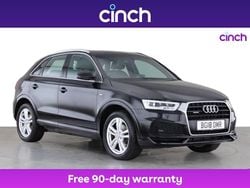 Black Used 2018 Audi Q3 S-Line SUV | £16,299 (Super price)