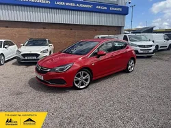 Red Used 2017 Vauxhall Astra SRi Hatchback | £5,991 (Fair price)