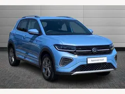 Blue Used 2024 VW T-Cross R-line SUV | £25,495 (Fair price)