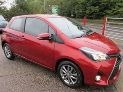 Red Used 2015 Toyota Yaris Hatchback | £6,495 (Fair price)