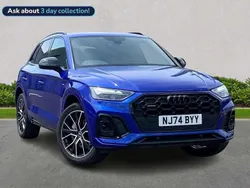 Blue Used 2024 Audi Q5 Black Edition SUV | £40,373 (Fair price)