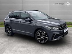 Grey Used 2022 VW Tiguan R-line SUV | £29,795 (A bit pricey)