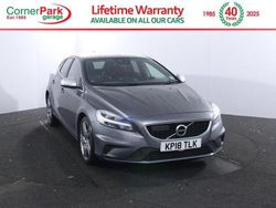 Grey Used 2018 Volvo V40 R-Design Pro Estate | £9,699 (Fair price)
