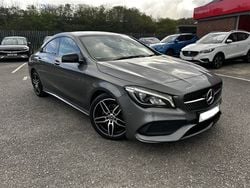 Grey Used 2018 Mercedes CLA220 AMG line Sedan | £19,495
